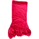 Set 6 huse pentru scaune, roșii, din catifea, cu elastic, 118 x 40 cm